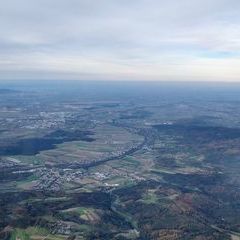 Flugwegposition um 14:11:06: Aufgenommen in der Nähe von Gemeinde Scheiblingkirchen-Thernberg, Österreich in 2364 Meter